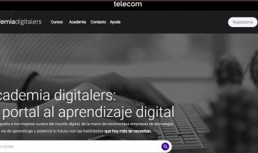 Telecom lanza Academia Digitalers, su nueva plataforma gratuita de formación digital