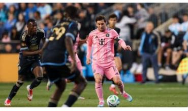 El Inter Miami de Messi rescató un empate sobre el final del partido ante Philadelphia Union por la MLS