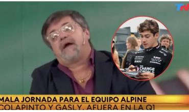 La crítica destructiva de Caruso Lombardi a Colapinto que se hizo viral