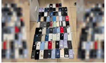 Más de 170 celulares robados fueron incautados en Balvanera, Boedo y el Microcentro porteño