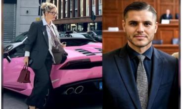 Mauro Icardi se siente Johnny Depp de nuevo, para reírse del Lamborghini rosa de Wanda Nara