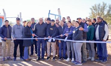 Quintela inauguró obras clave para desarrollar Los Llanos