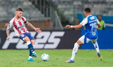 Unión se despidió de la Sudamericana con un empate contra Cruzeiro