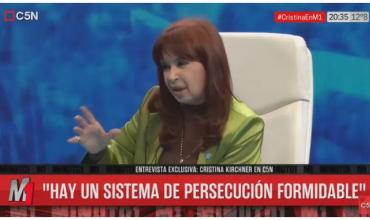 Cristina Kirchner: "Voy a ser candidata a la tercera sección electoral"