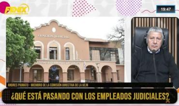 Andrés Piumato, dirigente nacional de la UEJN, denunció precarización y censura sindical en la Justicia riojana