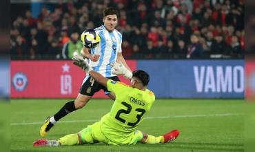 Julián Álvarez, autor del gol en el triunfo argentino sobre Chile por 1-0: “Tuvimos control del partido”