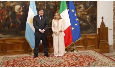 Gira presidencial: Milei y Meloni cenaron en el Palacio Chigi para profundizar su alianza geopolítica