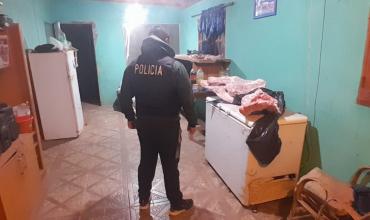 Famatina: exitoso allanamiento por abigeato con un detenido y numerosos elementos secuestrados