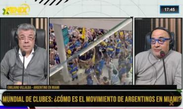  Emiliano Villalba, argentino en Miami por el Mundial de Clubes: “La hinchada argentina en el exterior es otra cosa: es familiar y respetuosa”