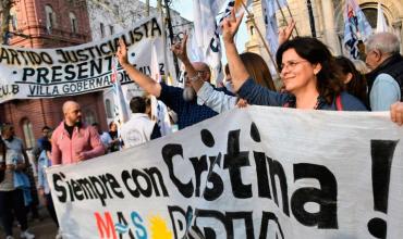 El PJ marcha hoy para respaldar a Cristina Kirchner y ratificar la denuncia de proscripción