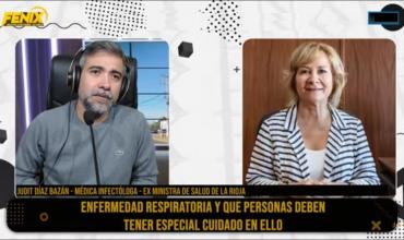 Enfermedades respiratorias: “Con el frío aumentan los casos y hay que estar atentos a los síntomas”, advierte Judith Díaz Bazán