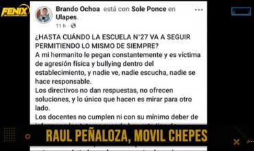 Ulapes: Grave denuncia de bullying en la Escuela 27. Un alumno sufre agresiones físicas y su hermano pide respuestas