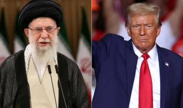 Irán acusó de "mentiroso y cobarde" a Trump por amenazar con "eliminar" a Alí Jameneí