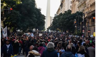 Por la marcha de CFK, la Ciudad deberá gastar $237 millones para limpiar el centro porteño