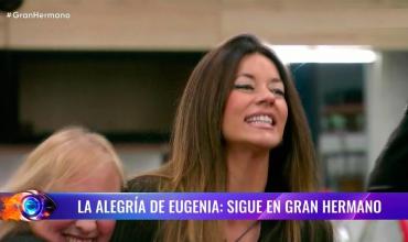 Gran Hermano: Eugenia fue la más votada y es semifinalista de Gran Hermano