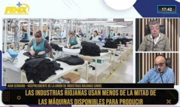 Juan Serrano,Vicepresidente de Unión de Industrias Riojanas: “Las industrias riojanas están usando menos del 50% de su capacidad instalada”