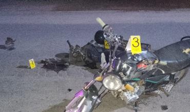 Dos motos chocaron en el barrio Argentino y trasladaron a una pareja al hospital