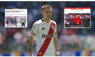 “Convierte en oro lo que toca” y “detalles de genio”: los elogios de la prensa española a la actuación de Mastantuono en River