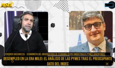 Federico Vaccarezza, economista del IPA, analizó el aumento del desempleo en la era Milei: “Los sectores que generan trabajo están en crisis”