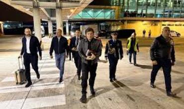 El Gobierno extrema la seguridad de Milei en los viajes al exterior por la tensión con Irán