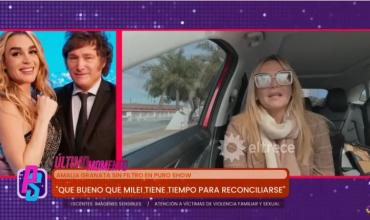 Amalia Granata opinó sin filtro sobre la supuesta reconciliación de Javier Milei con Fátima Florez y criticó a Yuyito González