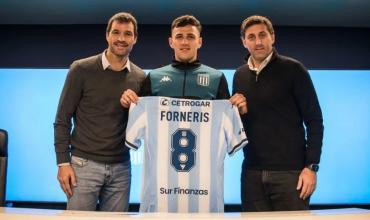 Racing presentó oficialmente a Duván Vergara y Alan Forneris como nuevos refuerzos