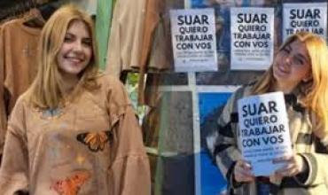 La fanática de Adrián Suar que empapeló la ciudad y logró su objetivo