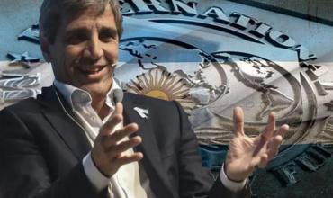 "No solo las reservas": Luis Caputo avisa al FMI que tampoco cumplirá con otra proyección clave