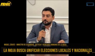 Miguel Zárate: “La modificación busca que La Rioja pueda votar el mismo día con dos sistemas diferentes”