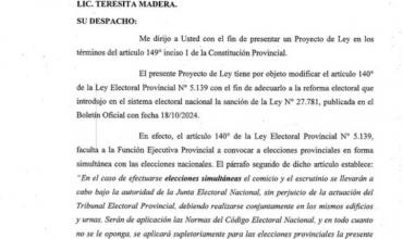 La Rioja impulsa elecciones concurrentes para coincidir con la Nación sin usar boleta única de papel 
