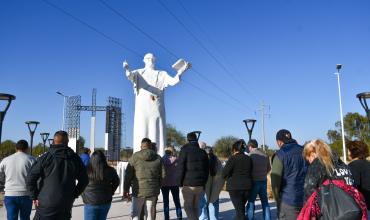 Avanza la obra del Parque Temático Memoria y Martirio en la Ermita de Monseñor Angelelli