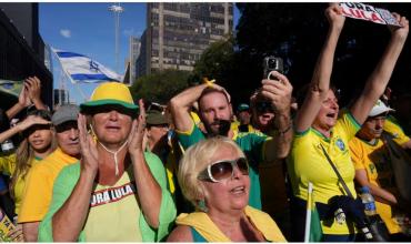 Miles de brasileños se movilizaron en San Pablo en apoyo al ex presidente Jair Bolsonaro