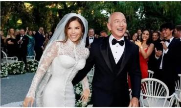 Jeff Bezos y Lauren Sánchez: la boda del siglo en Venecia y todos los looks