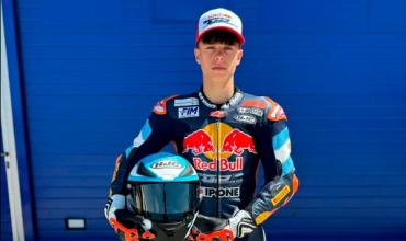¡Histórico podio para Valentín Perrone en Moto3!