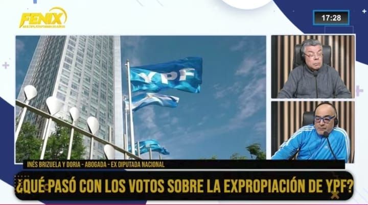 Expropiación de YPF:  Ines Brizuela y Doria defendió el rol del radicalismo y criticó al kirchnerismo