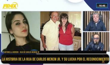 La historia de Antonella Menem: 30 años de lucha por el reconocimiento como hija de Carlos Menem Jr.
