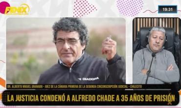 El juez Granado explicó los fundamentos de la condena a 35 años para Alfredo Chade