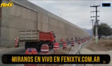 Se habilitaron nuevos accesos en el ordenador vial El Chacho: restan cartelería e iluminación para finalizar la obra