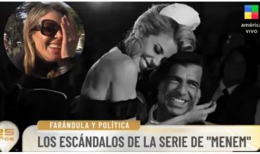 Virginia Gallardo habló sobre su rol en la serie de Menem y Yuyito González la confrontó: "Me lo hizo saber"