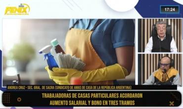 Amas de casa acordaron aumento y bono, pero alertan por el impacto en el empleo