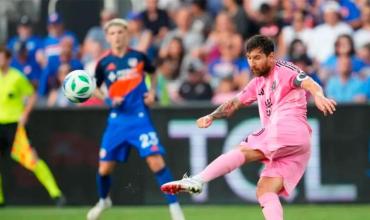 El Inter Miami de Messi cayó por goleada ante FC Cincinnati y cortó su buena racha