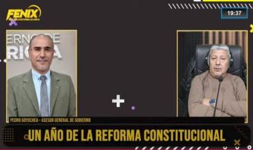 Pedro Goyochea destaca lo que viene dejando la reforma de la constitución provincial al cumplirse el primer año 