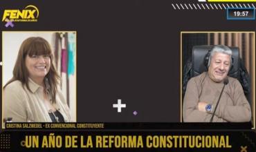 A un año de la reforma,  Cristina Salzwedel cuestiona el uso político de la nueva Constitución