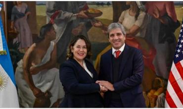 Caputo se reunió con la nueva encargada de negocios de Estados Unidos