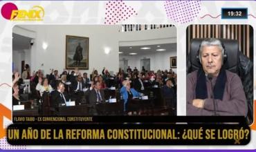 Flavio Taibo a un año de la reforma constitucional: “No se ha reglamentado nada”
