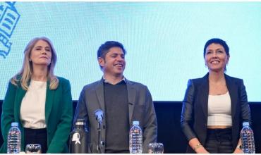 Axel Kicillof y Mayra Mendoza tuvieron un gesto de unidad en plena campaña y compartieron un acto en Quilmes