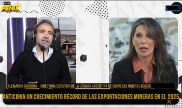Alejandra Cardona en Fénix: “El 2025 es un año de crecimiento récord en exportaciones mineras, impulsado por el litio”