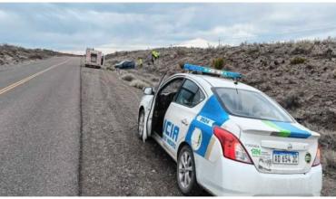 Murieron tres personas por un vuelco en la ruta 6, cerca de General Roca