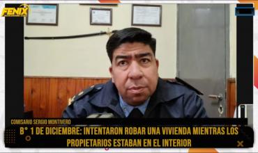 Intento de robo en el barrio 1 de Diciembre: un detenido y un menor implicado