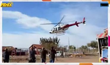 Búsqueda de José Portugal: El helicóptero realiza su primer sobrevuelo de la mañana